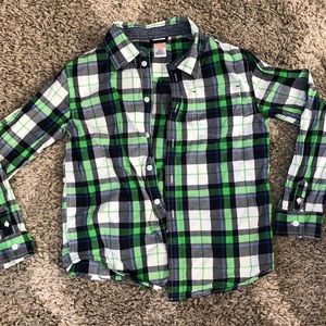 Like new Gymboree plaid shirt!